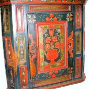 Swedish Hanging Corner Cupboard