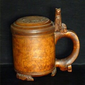 Norwegian Folk Art Tankard