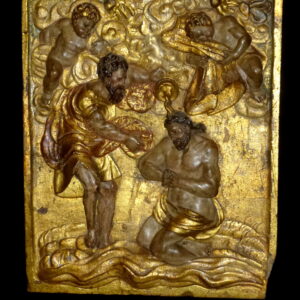 Polychromed Religious Panel