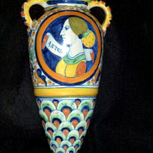 Majolica 18th Century Bud Vase
