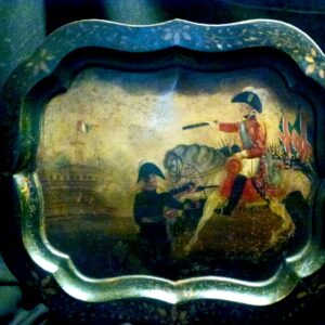 Napoleon and Wellington at Waterloo